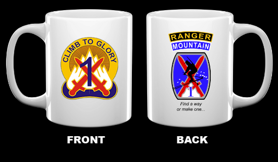 Mountain Ranger Climb to Glory Set of 2 Mugs
